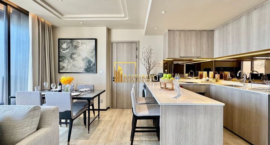 À louer 1 chambre appartement avec services à Khlong Toei, Bangkok