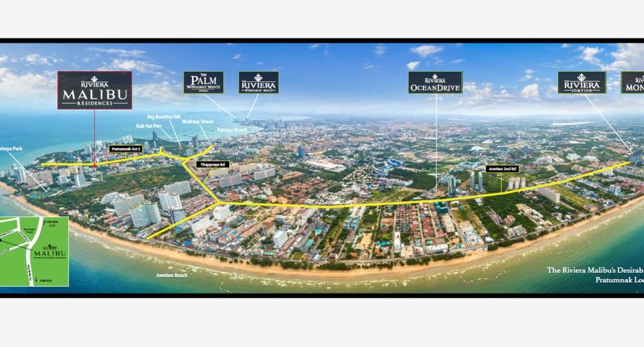 ขาย 3 ห้องนอน คอนโด ใน บางละมุง, ชลบุรี