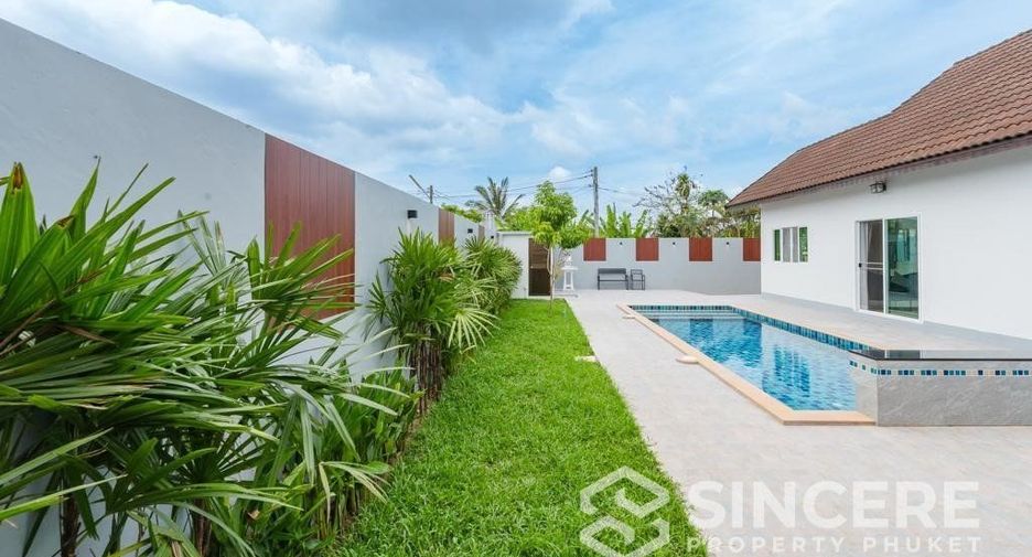 For rent and for sale 3 bedrooms villa in Thalang, Phuket