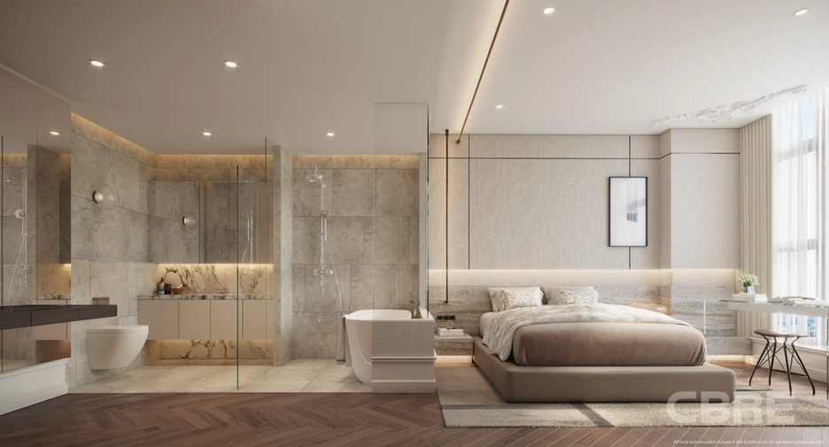 Condo en venta de 4 habitaciones en Khlong Toei, Bangkok