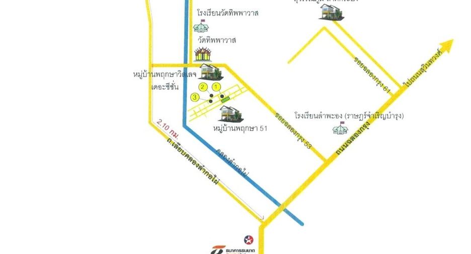 Casa adosada en venta de estudio en Lat Krabang, Bangkok