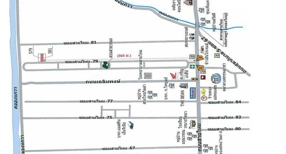 For sale studio townhouse in Sai Mai, Bangkok