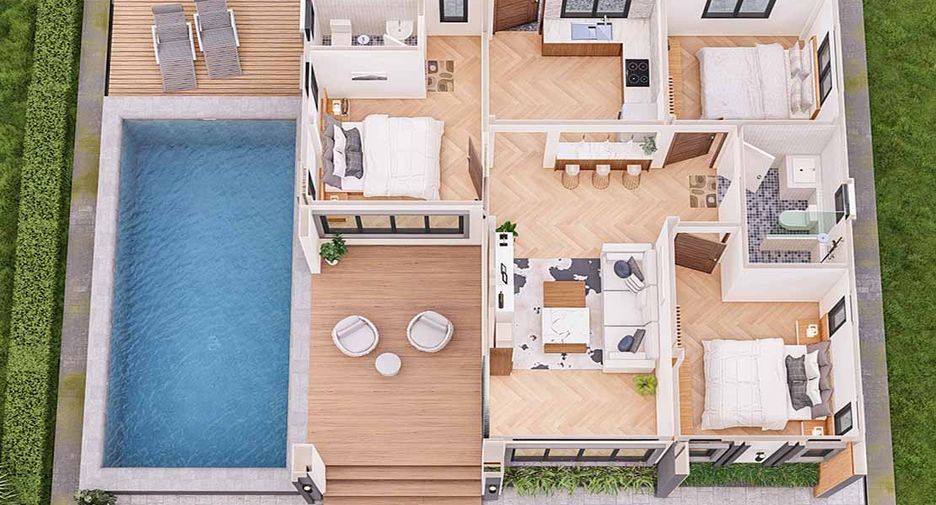 For sale 3 bedrooms villa in Klaeng, Rayong