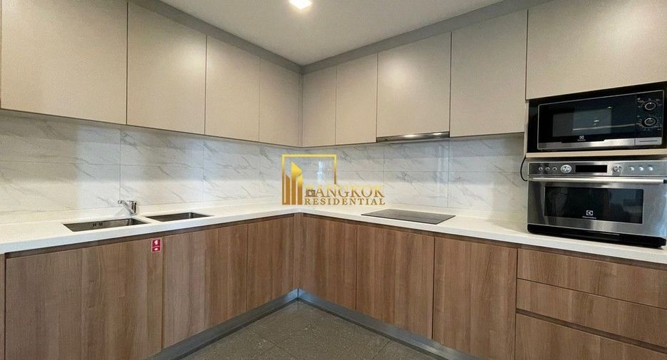 Serviced Apartment zur Miete mit 3 Zimmer in Watthana, Bangkok