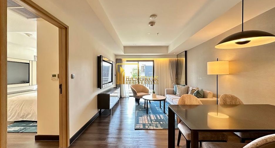 Apartamento con servicios en alquiler de 1 habitaciones en Khlong Toei, Bangkok