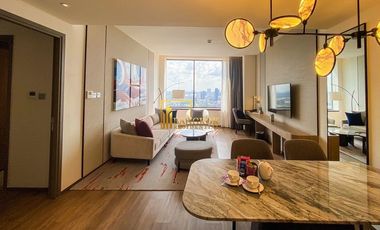 À louer 1 chambre appartement avec services à Sathon, Bangkok