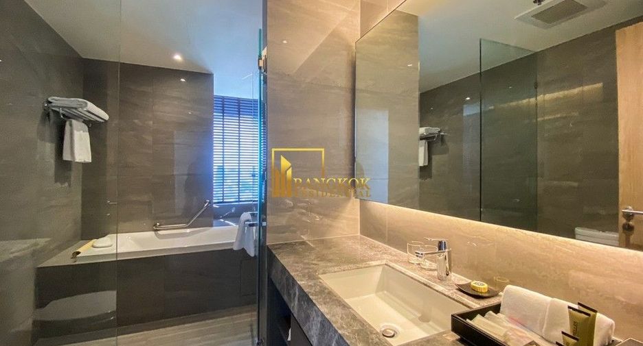 À louer 1 chambre appartement avec services à Sathon, Bangkok