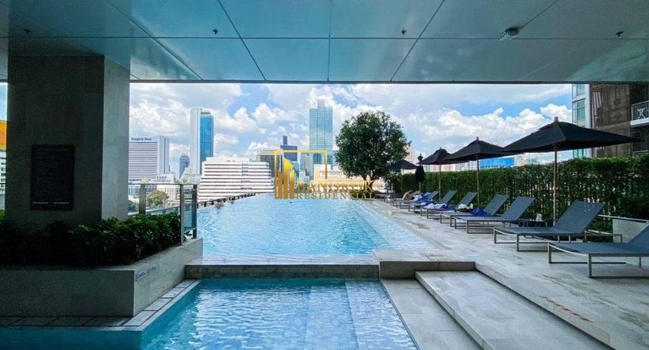 À louer 1 chambre appartement avec services à Sathon, Bangkok