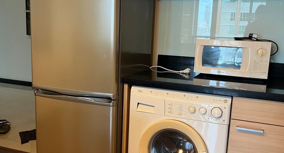 Wohnung zur Miete mit 1 Zimmer in Pathum Wan, Bangkok