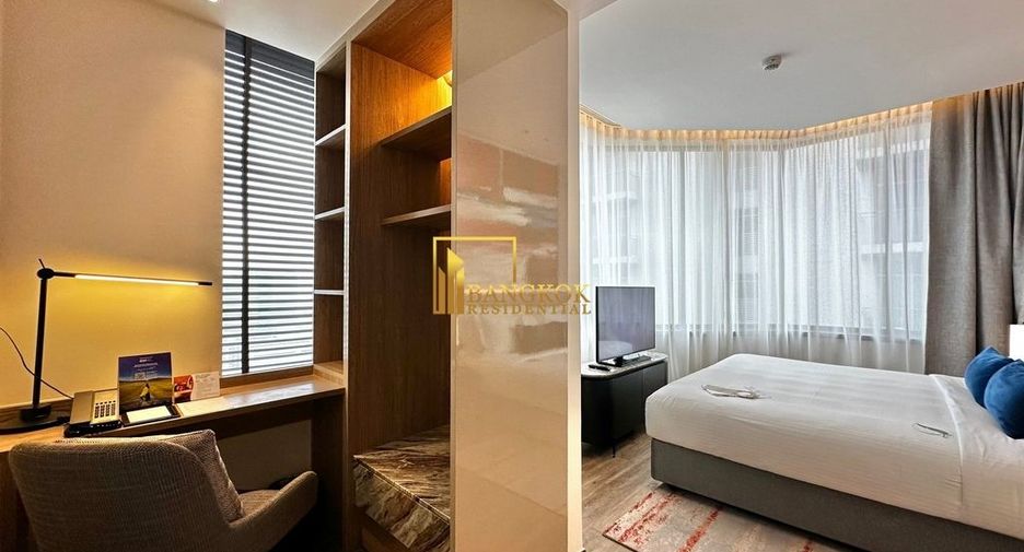 À louer 2 chambres appartement avec services à Sathon, Bangkok