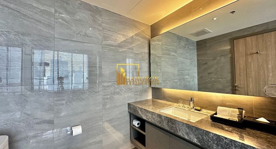 À louer 2 chambres appartement avec services à Sathon, Bangkok