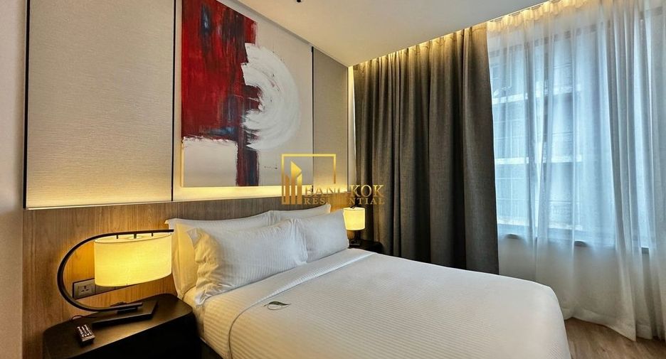 À louer 2 chambres appartement avec services à Sathon, Bangkok