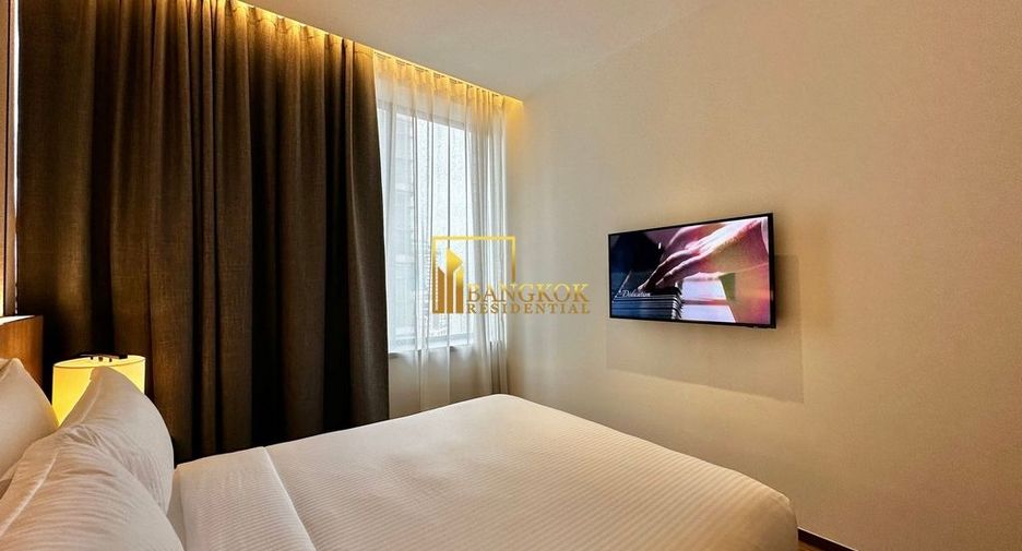 À louer 2 chambres appartement avec services à Sathon, Bangkok