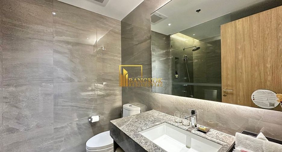 À louer 2 chambres appartement avec services à Sathon, Bangkok