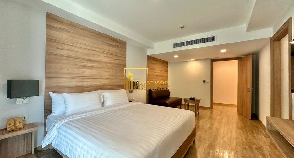 Apartamento con servicios en alquiler de 2 habitaciones en Khlong Toei, Bangkok