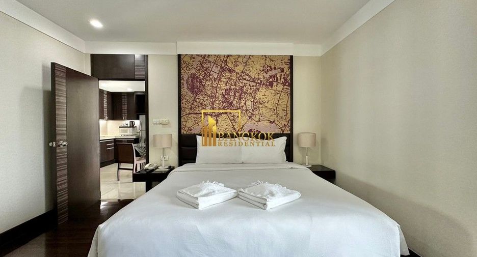 Serviced Apartment zur Miete mit 2 Zimmer in Khlong Toei, Bangkok
