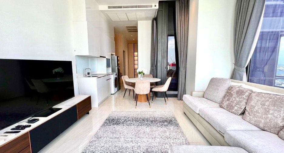 Condo en alquiler de 2 habitaciones en Bang Rak, Bangkok