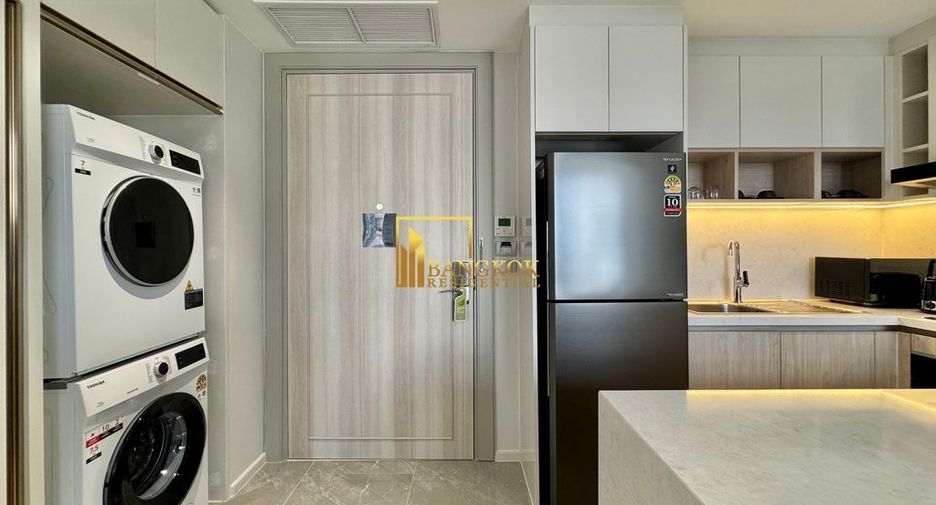Apartamento con servicios en alquiler de 2 habitaciones en Khlong Toei, Bangkok