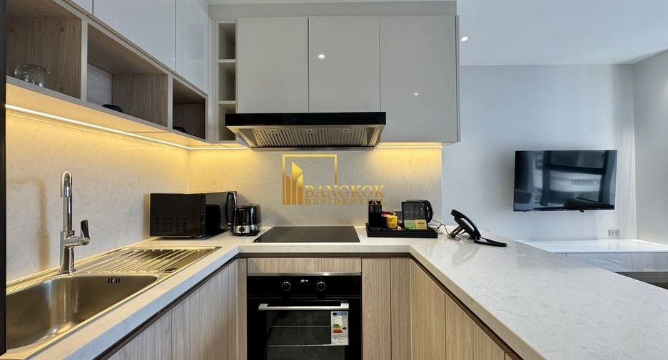Apartamento con servicios en alquiler de 2 habitaciones en Khlong Toei, Bangkok