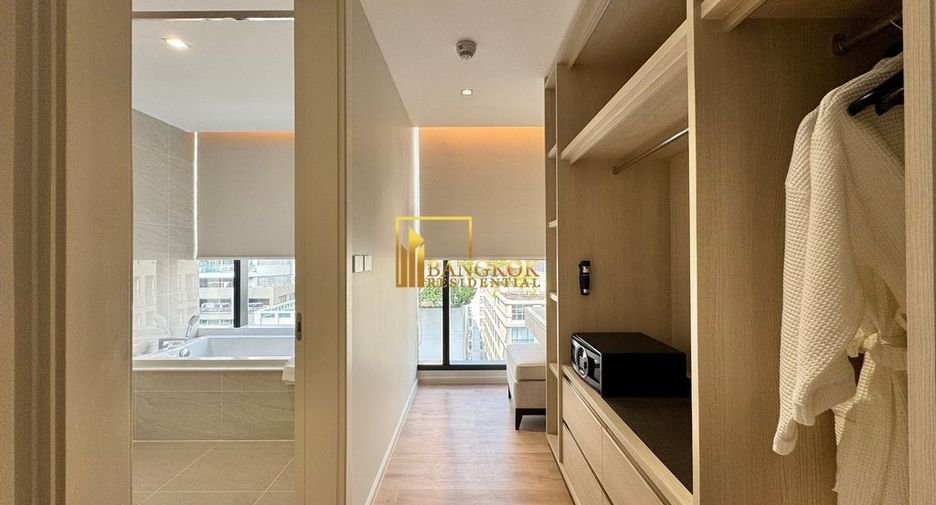 Apartamento con servicios en alquiler de 2 habitaciones en Khlong Toei, Bangkok