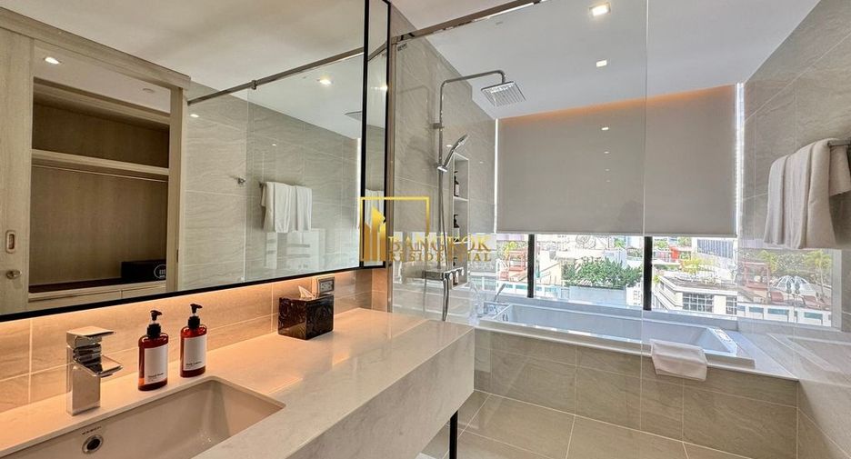 Apartamento con servicios en alquiler de 2 habitaciones en Khlong Toei, Bangkok