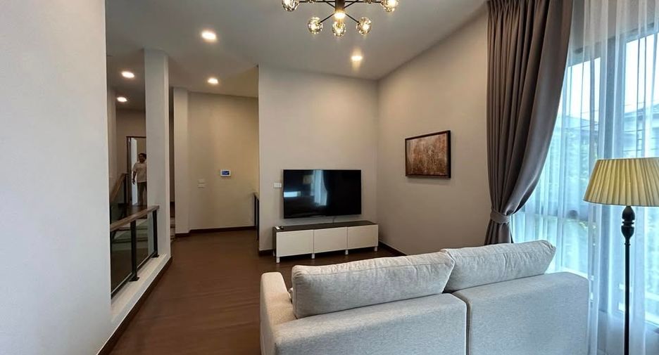 For rent 4 bed house in Bang Phli, Samut Prakan