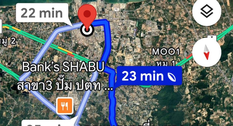 For sale land in Nikhom Phatthana, Rayong
