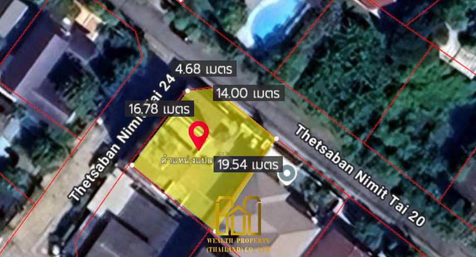For sale land in Chatuchak, Bangkok