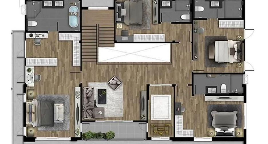 ขาย 5 เตียง บ้านเดี่ยว ใน บางพลี, สมุทรปราการ