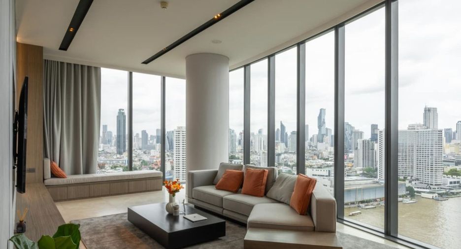 For rent 2 bed condo in Khlong San, Bangkok
