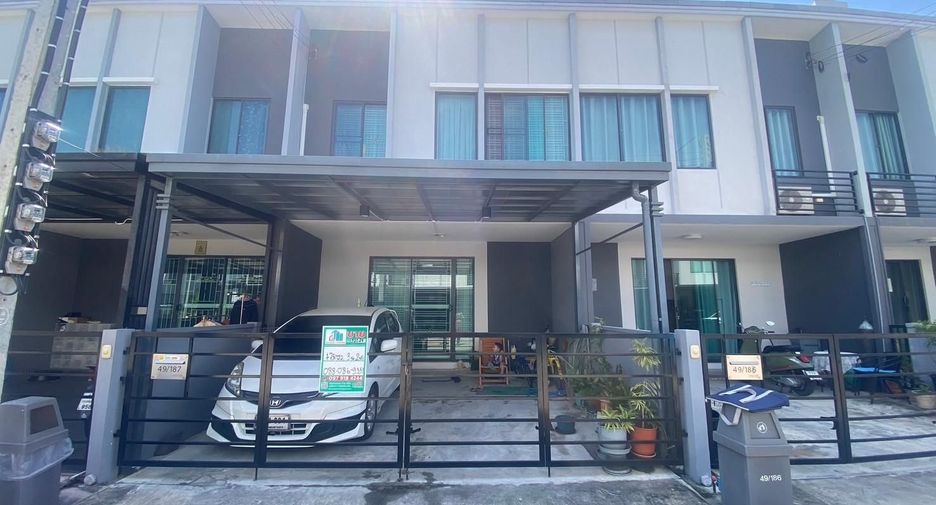 For rent そして for sale 3 ベッドルーム townhouse in Bang Bua Thong, Nonthaburi