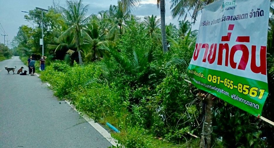 For sale land in Mueang Samut Songkhram, Samut Songkhram