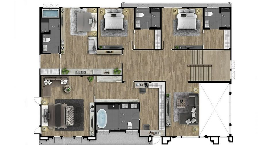 À vendre 5 chambres maison à Bang Phli, Samut Prakan