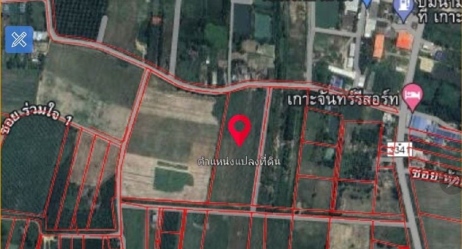 For sale land in Ko Chan, Chonburi