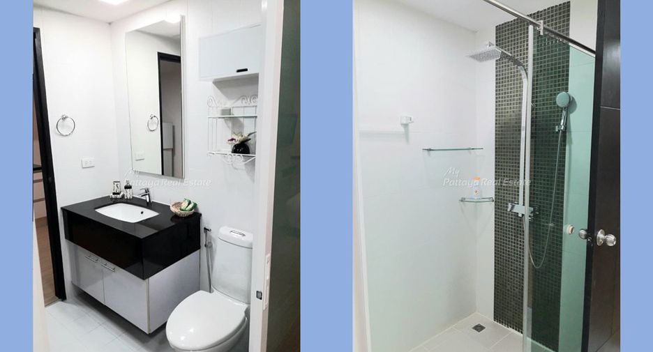 À vendre 1 chambre condo à Bang Lamung, Chonburi