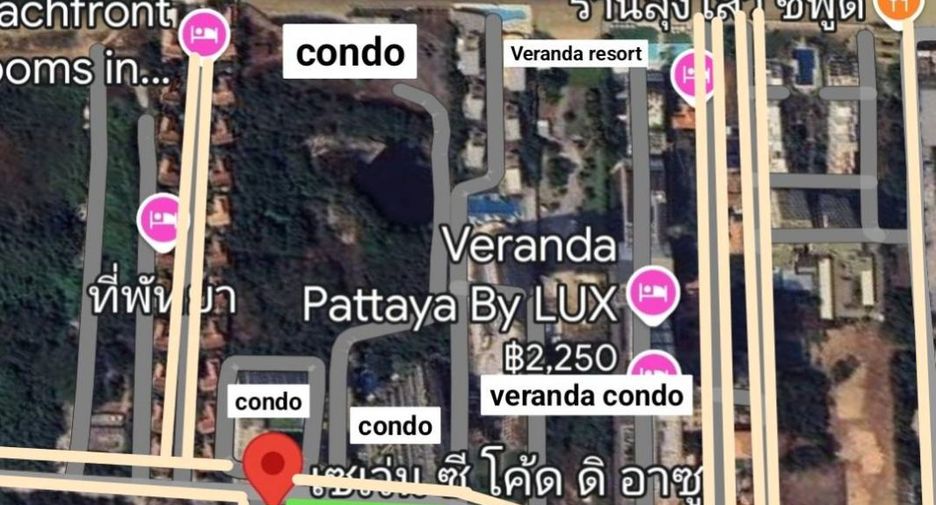For sale 1 bed condo in Bang Lamung, Chonburi