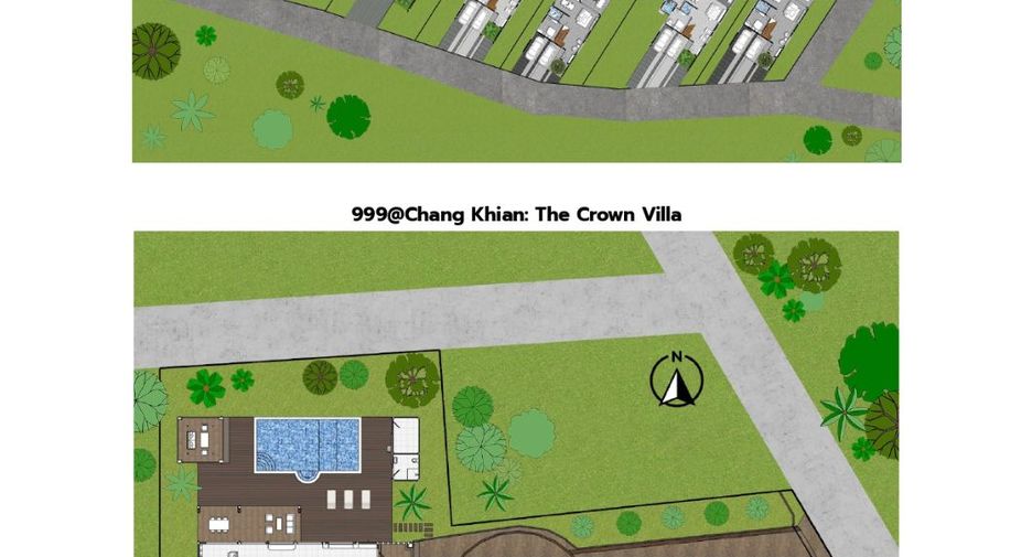 For sale 4 bedrooms house in Hang Dong, Chiang Mai