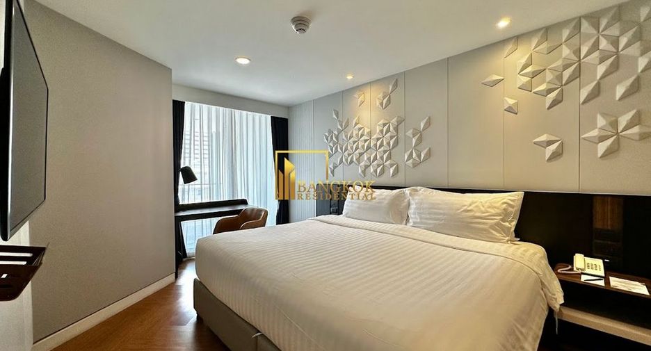 À louer 1 chambre appartement avec services à Sathon, Bangkok