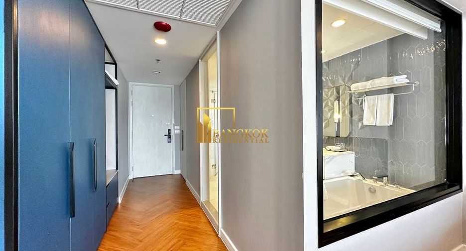 À louer 2 chambres appartement avec services à Sathon, Bangkok