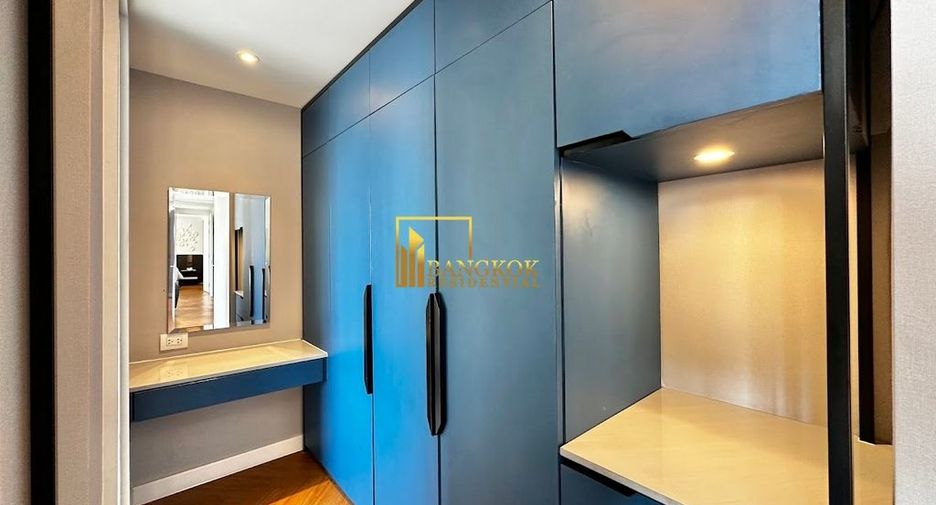À louer 2 chambres appartement avec services à Sathon, Bangkok