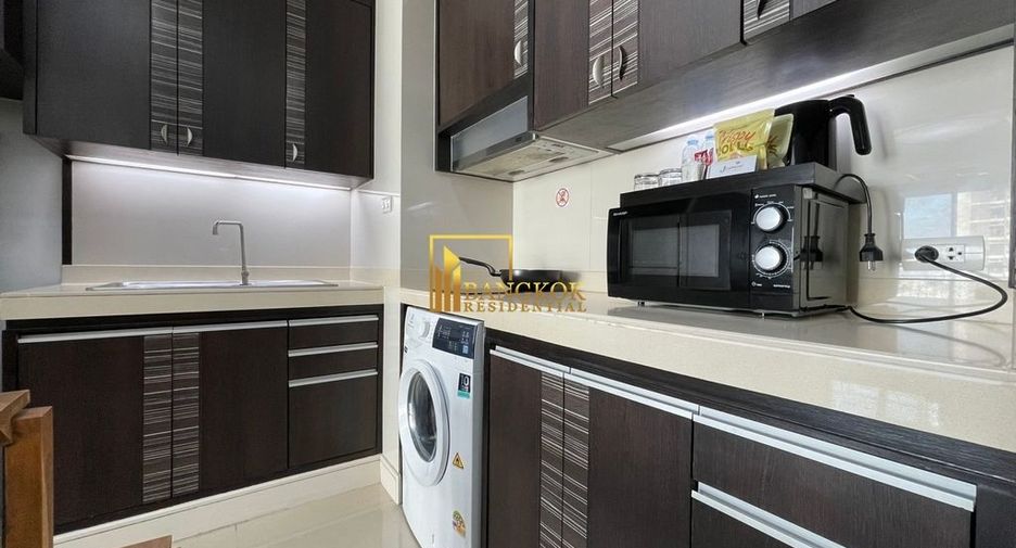 Serviced Apartment zur Miete mit 1 Zimmer in Khlong Toei, Bangkok