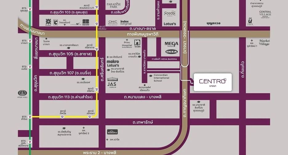 ให้เช่า 4 ห้องนอน บ้านเดี่ยว ใน บางพลี, สมุทรปราการ