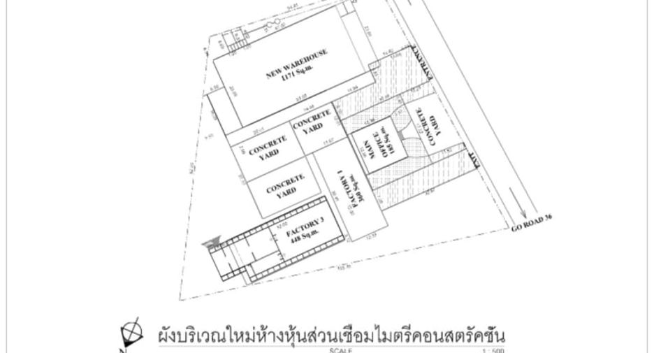 For sale warehouse in Si Racha, Chonburi