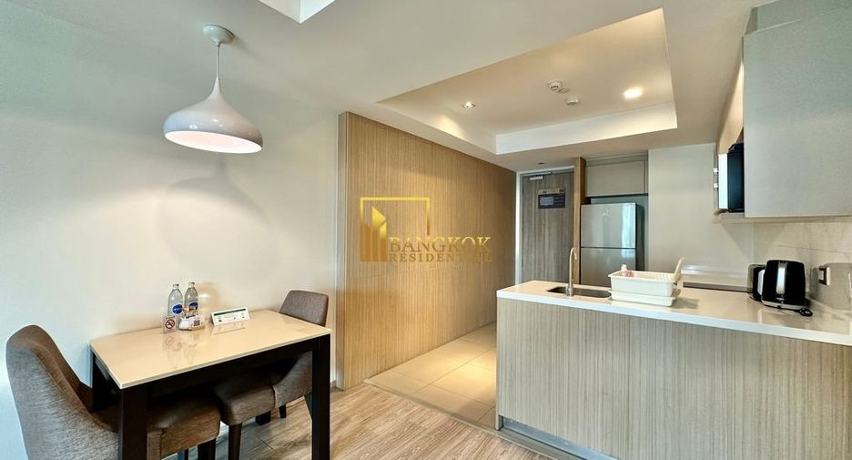 Serviced Apartment zur Miete mit 1 Zimmer in Watthana, Bangkok