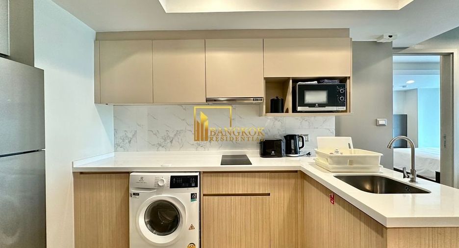Serviced Apartment zur Miete mit 1 Zimmer in Watthana, Bangkok