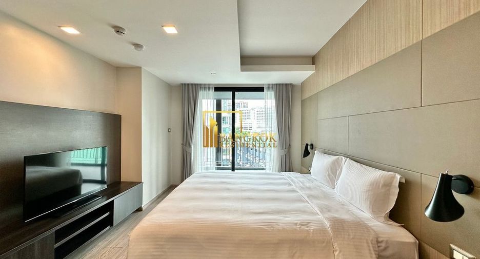 Serviced Apartment zur Miete mit 1 Zimmer in Watthana, Bangkok