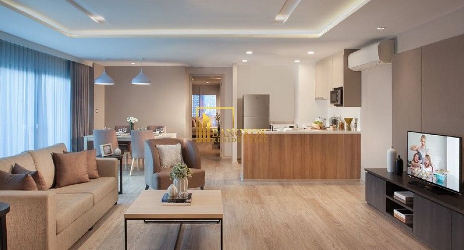 Serviced Apartment zur Miete mit 1 Zimmer in Watthana, Bangkok