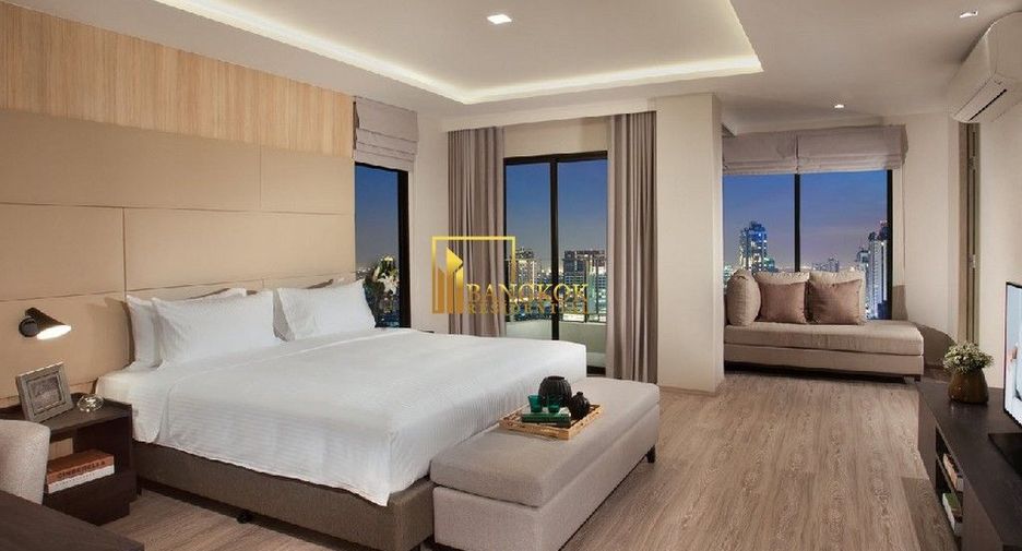 Serviced Apartment zur Miete mit 1 Zimmer in Watthana, Bangkok