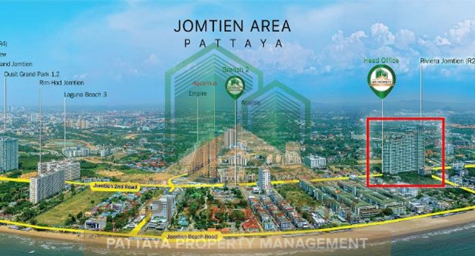 For sale 1 bed condo in Bang Lamung, Chonburi