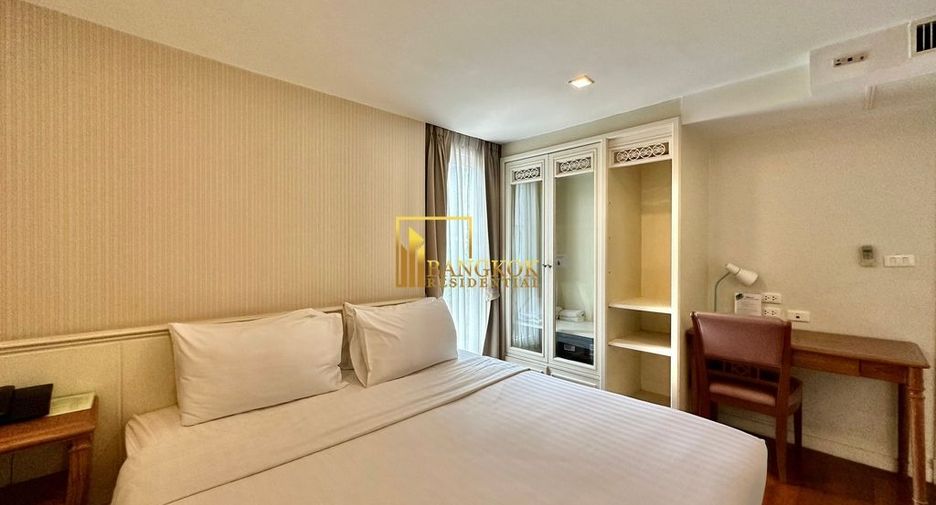 À louer 2 chambres appartement avec services à Sathon, Bangkok